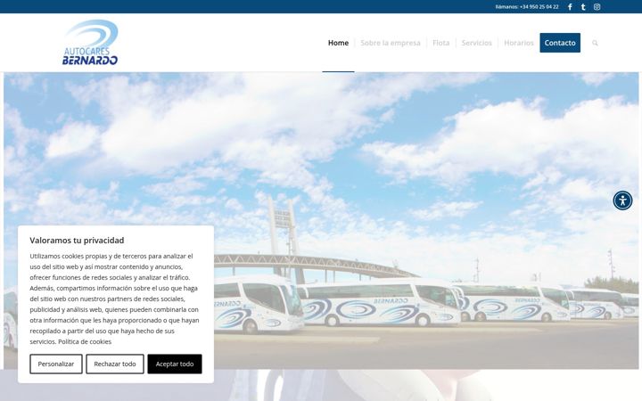 Screenshot of autocaresbernardo.com