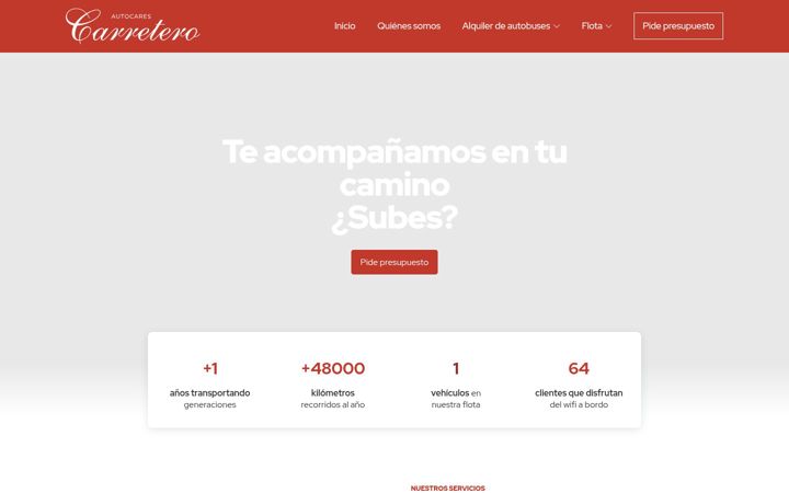 Screenshot von autocarescarretero.com