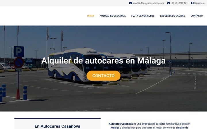 Screenshot von autocarescasanova.com