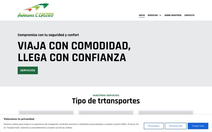 Screenshot of autocaresccastro.com