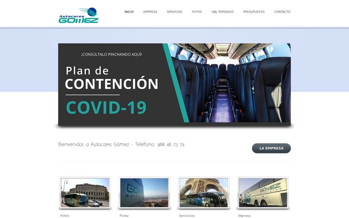Screenshot of autocaresgomez.com