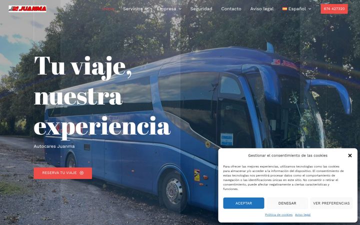 Screenshot of autocaresjuanma.com