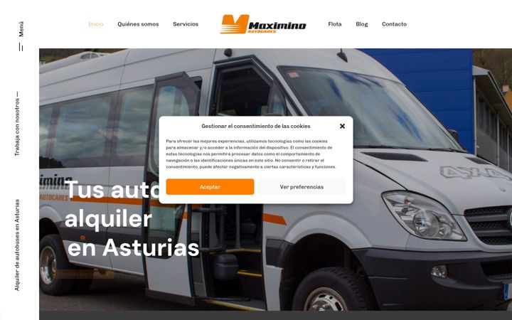 Screenshot of autocaresmaximino.es