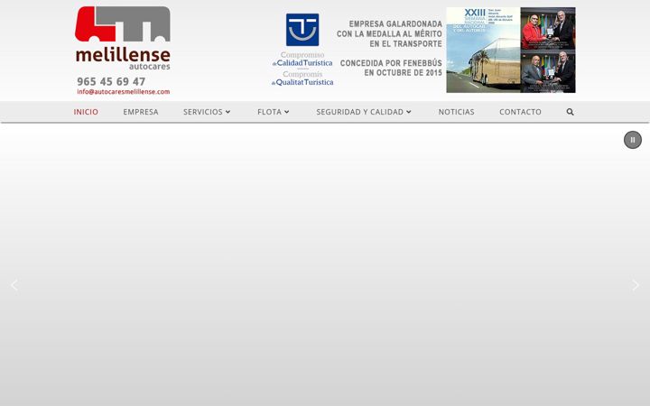 Screenshot of autocaresmelillense.com