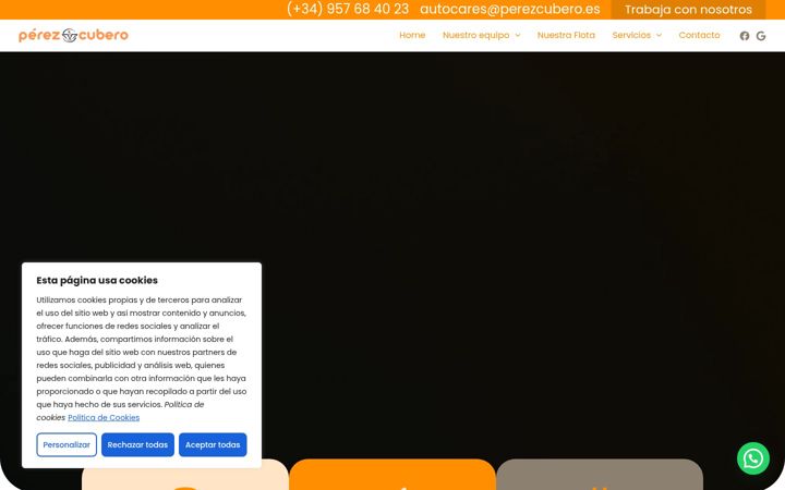 Screenshot of autocaresperezcubero.com