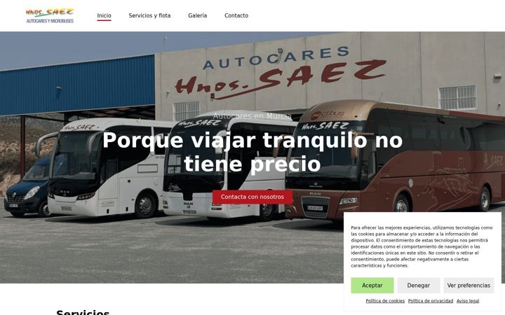 Screenshot of autocaressaez.com
