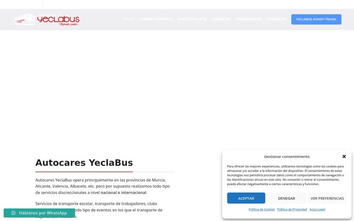 Screenshot of autocaresyeclabus.com