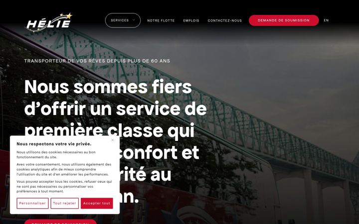 Screenshot of autocarhelie.com