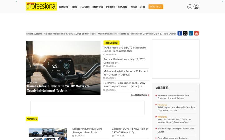 Screenshot of autocarpro.in