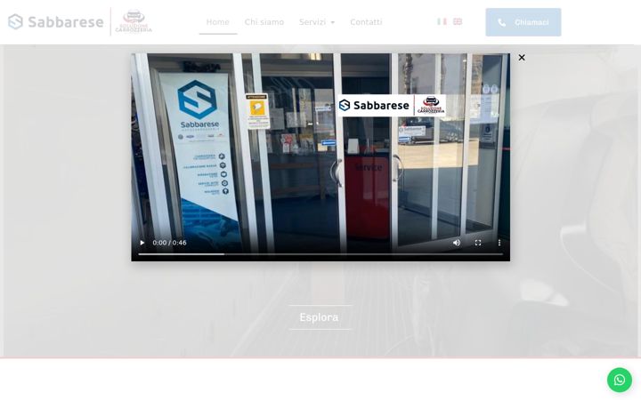 Screenshot of autocarrozzeriaavellino.it