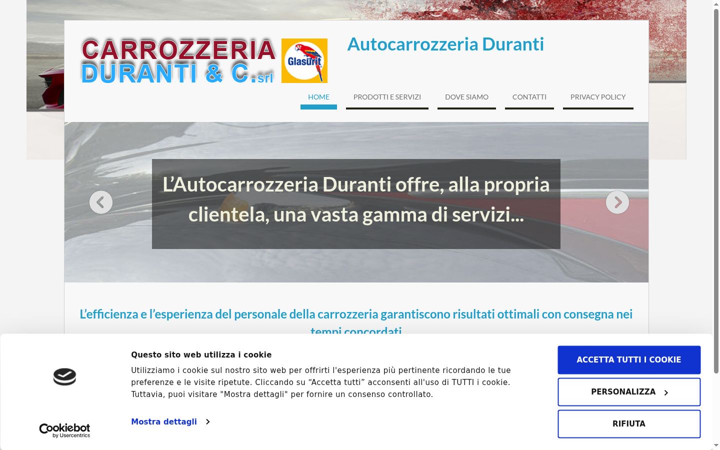 Captură de ecran a bannerului de consimțământ afișat înainte de orice interacțiune