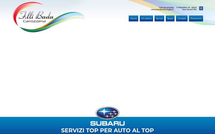 Screenshot van autocarrozzeriafllibada.it