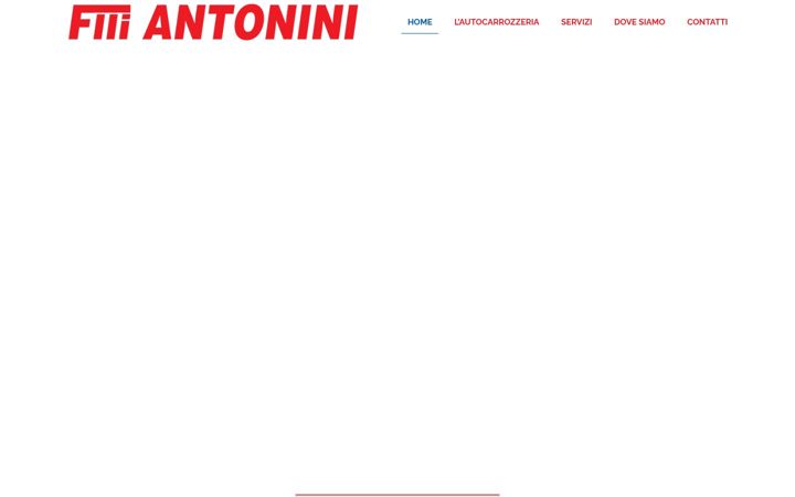 Screenshot of autocarrozzeriafratelliantonini.com