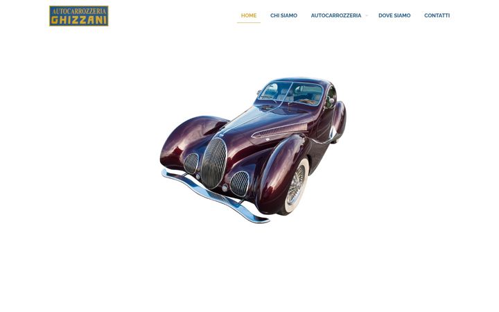 Screenshot of autocarrozzeriaghizzani.it