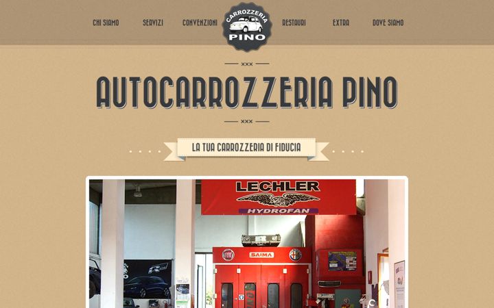 Screenshot of autocarrozzeriapino.it