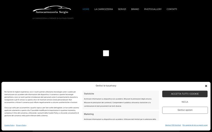 Screenshot ta' autocarrozzeriasergio.com