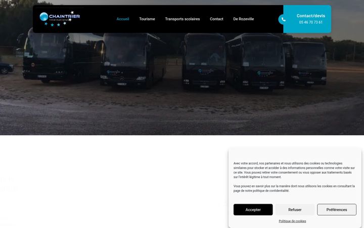 Screenshot ta' autocarschaintrier.com