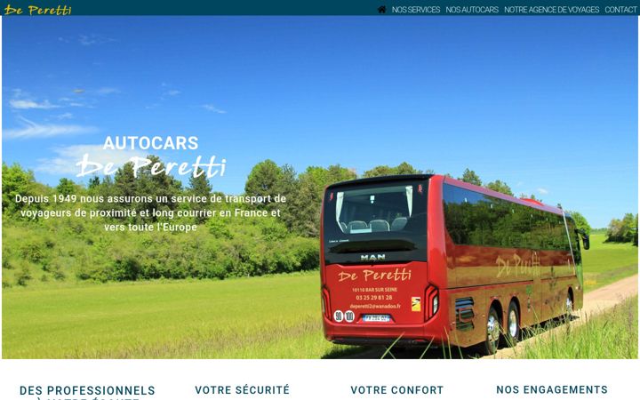 Screenshot of autocarsdeperetti.com