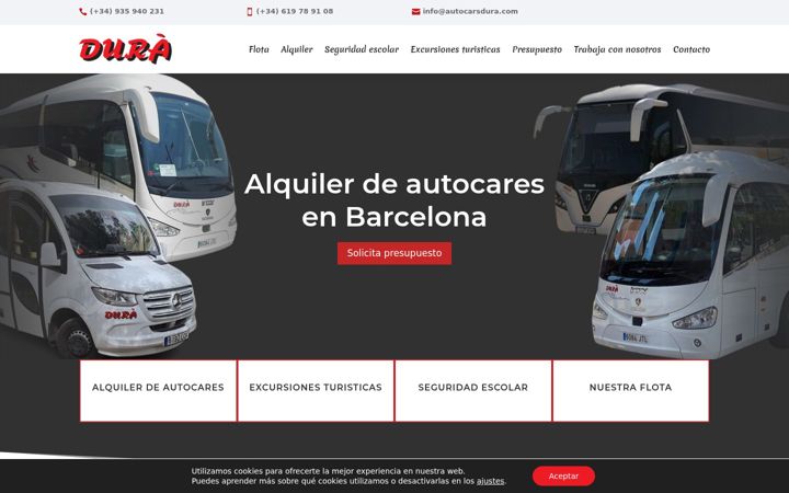 Screenshot of autocarsdura.com