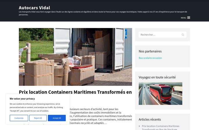 Képernyőkép: autocarsvidal.fr