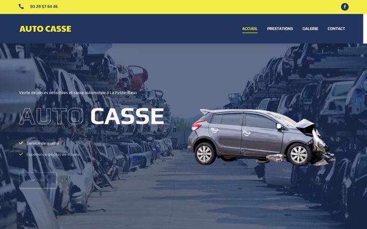 Képernyőkép: autocasse88.fr