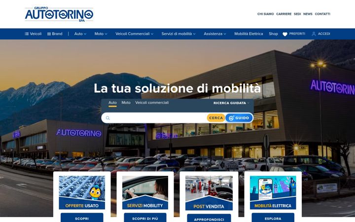 Screenshot of autocentauro.it