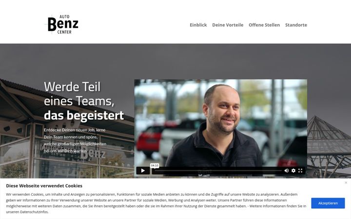 Screenshot of autocenter-benz-karriere.de