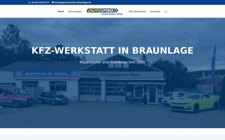 Screenshot van autocenter-braunlage.de