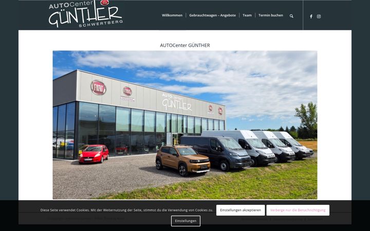 Screenshot of autocenter-guenther.at