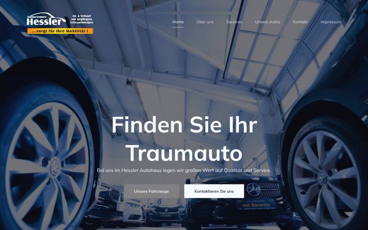 Screenshot of autocenter-hessler.de