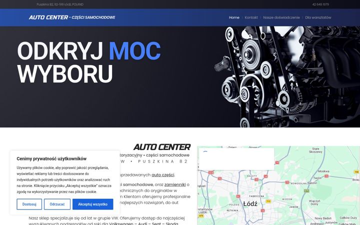 Ekraanipilt saidist autocenter.pl