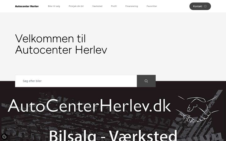 Screenshot of autocenterherlev.dk