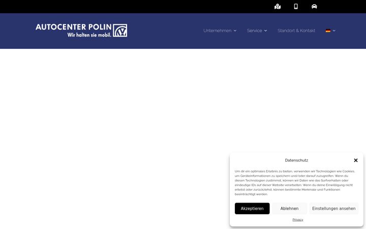 Screenshot di autocenterpolin.com