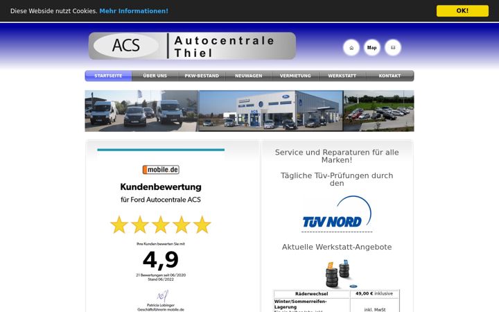 Screenshot of autocentrale-acs.de