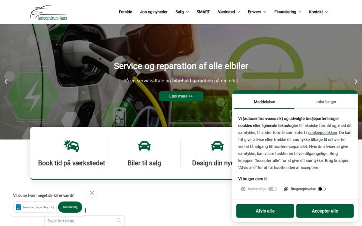Screenshot di autocentrum-aars.dk
