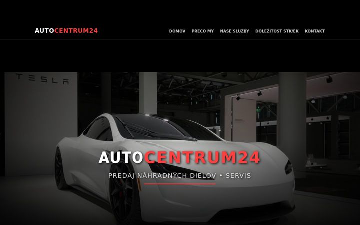 Screenshot di autocentrum24.sk