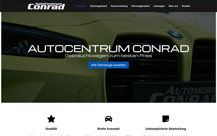 Screenshot of autocentrumconrad.de