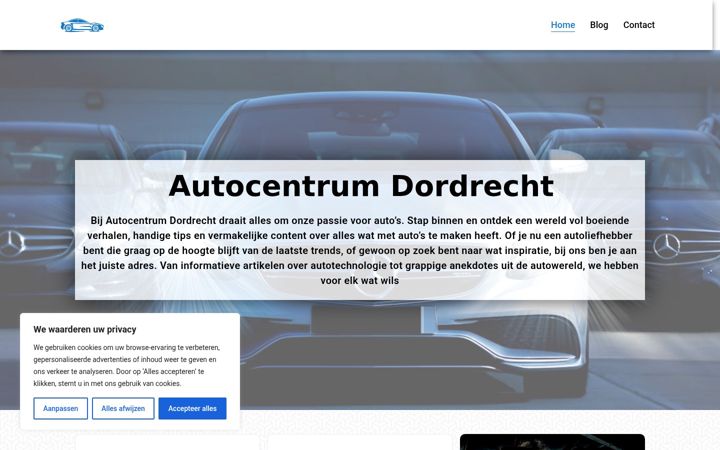 Screenshot of autocentrumdordrecht.nl