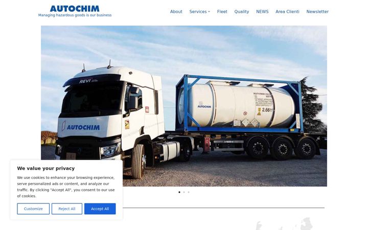Screenshot of autochim.it