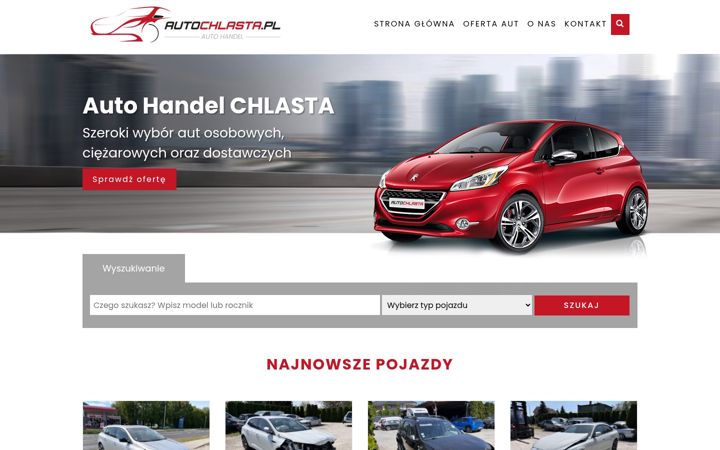 Screenshot of autochlasta.pl