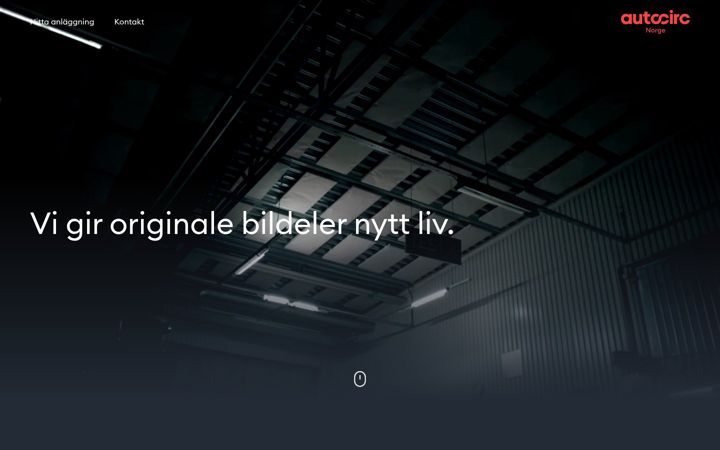 Screenshot of autocirc.no