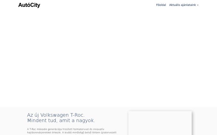 Screenshot of autocity-pages.hu