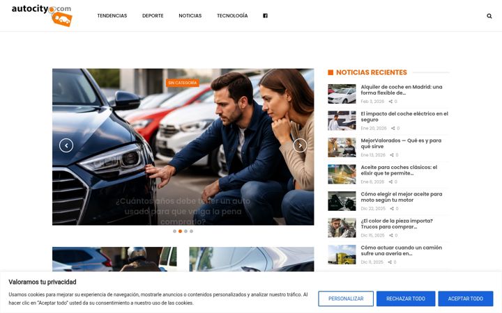 Snímek obrazovky autocity.com