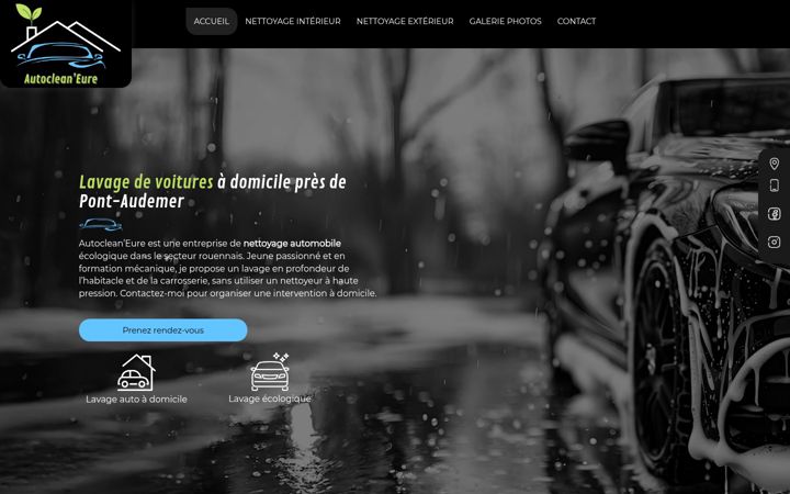 Snímek obrazovky autoclean-eure.fr