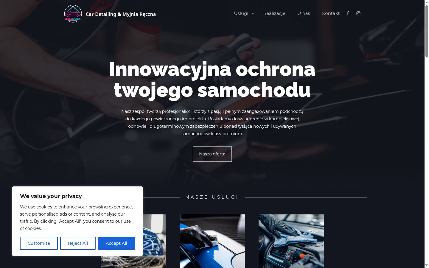 Snímka obrazovky banera súhlasu zobrazeného pred akoukoľvek interakciou