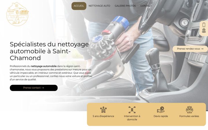Screenshot of autoclean42.fr