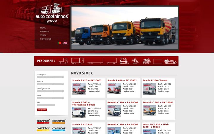 Screenshot of autocoelhinhos.com