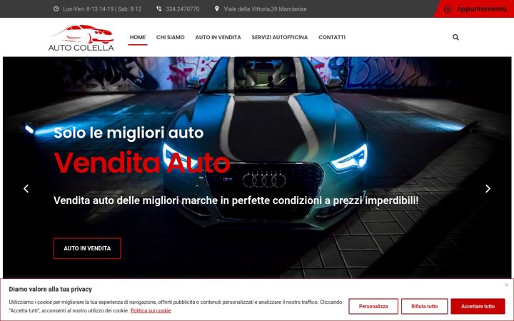 Screenshot of autocolella.it