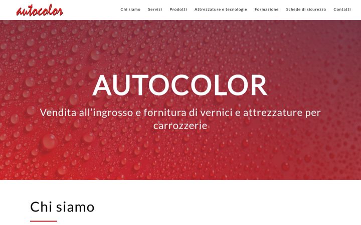 Screenshot of autocolorbologna.com