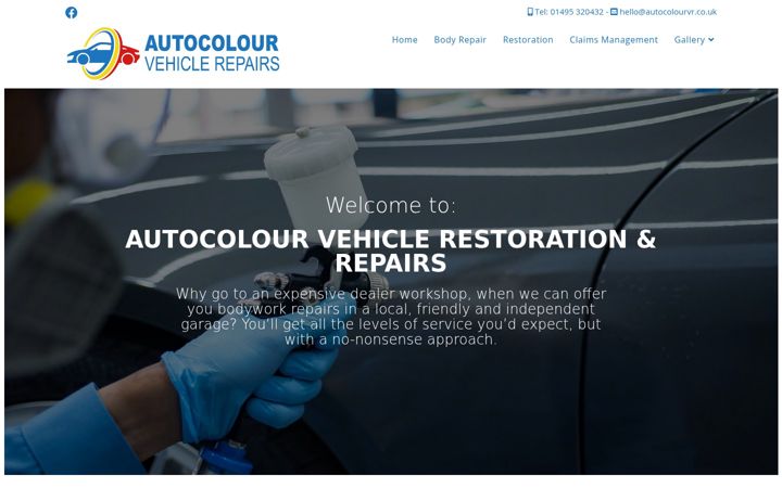 Screenshot of autocolourvr.co.uk